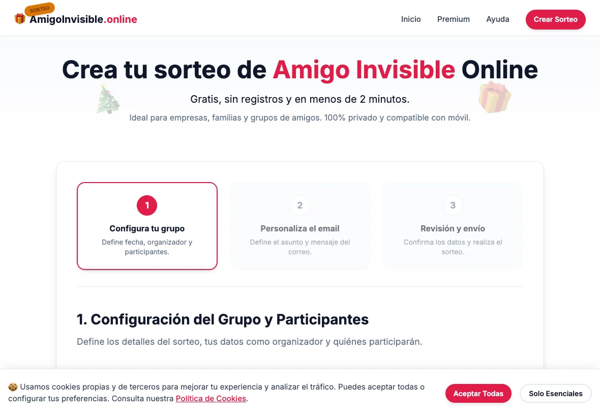 User interface on Tablet - Raffle View